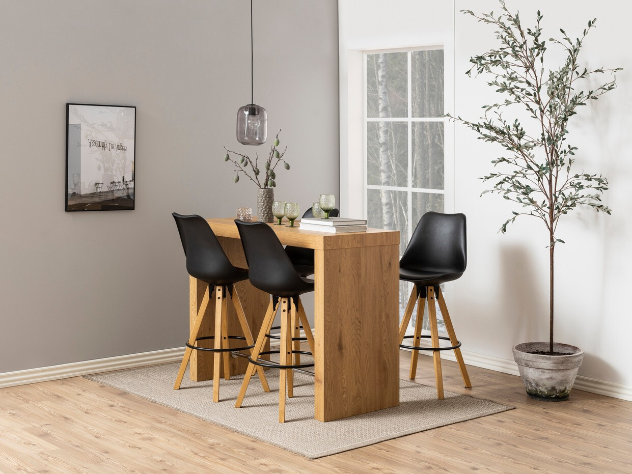 Chaise de bar Norsica 158 (Noir)