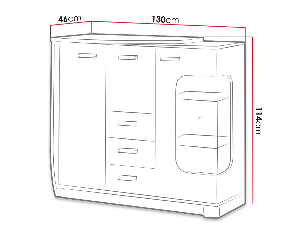 Commode Tivlue 118