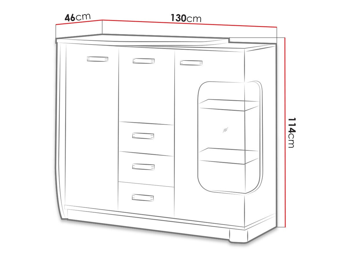 Commode Tivlue 118
