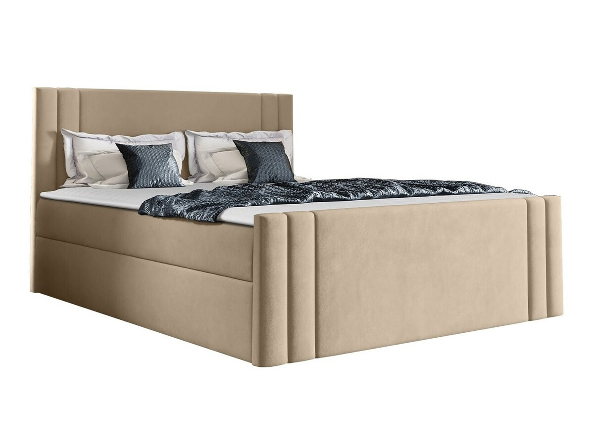 Lit boxspring Baltimore 156 (Amor Velvet 4304)