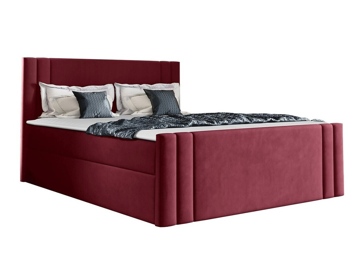 Lit boxspring Baltimore 156 (Amor Velvet 4307)