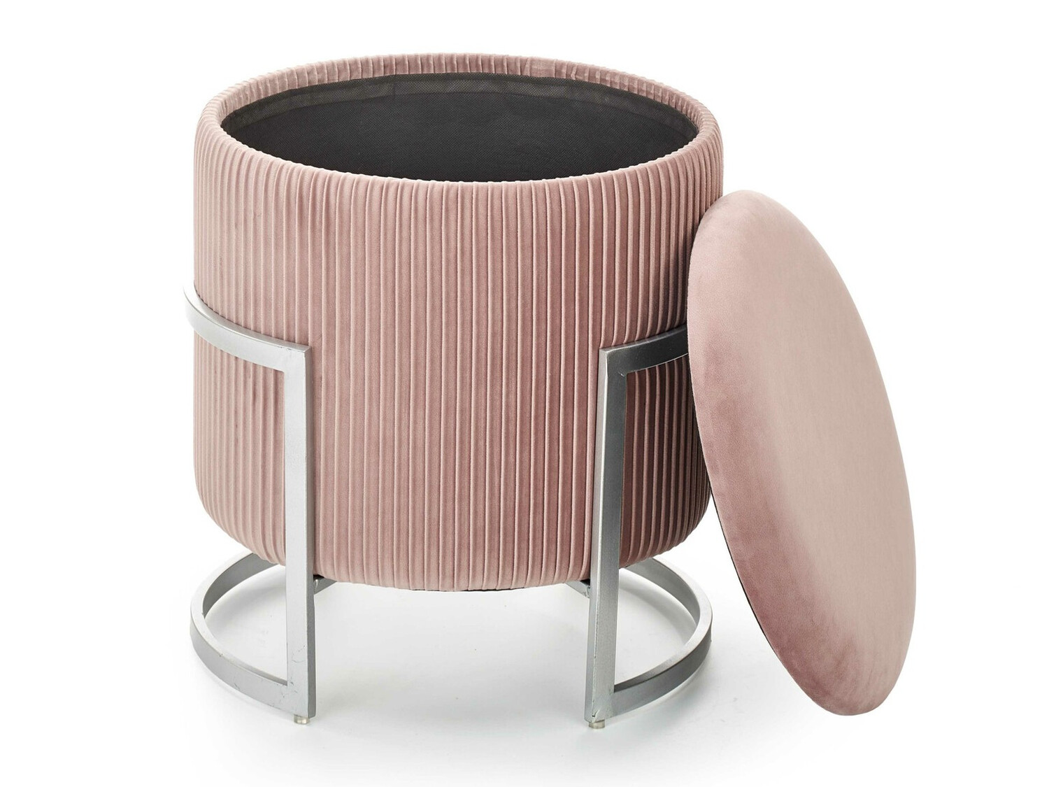 Pouf Houston 1256 (Rose clair)
