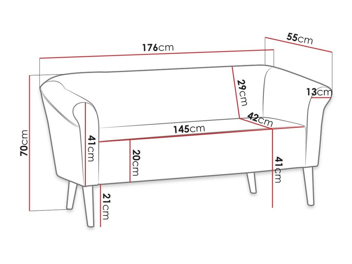 Canapé Arvada 112 (Manila 19)