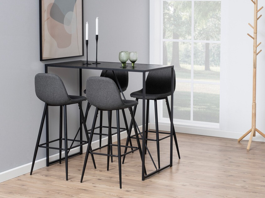 Chaise de bar Norsica 218 (Gris)