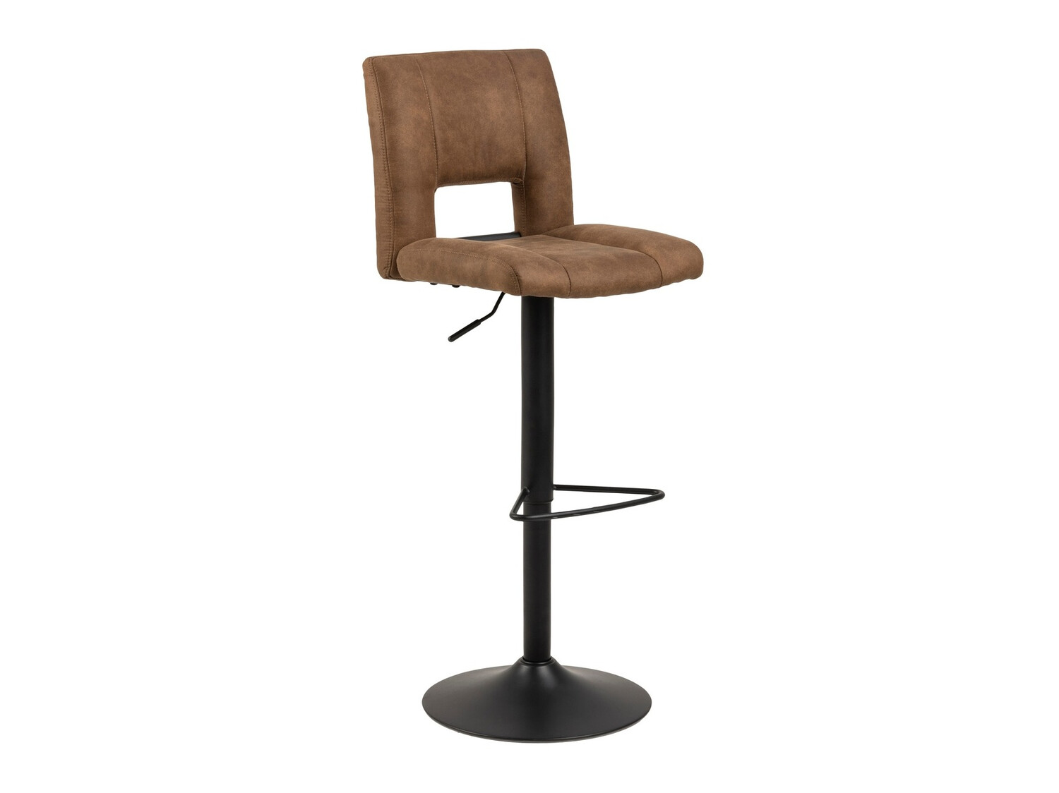 Chaise de bar mi-hauteur Norsica 286 (Marron)