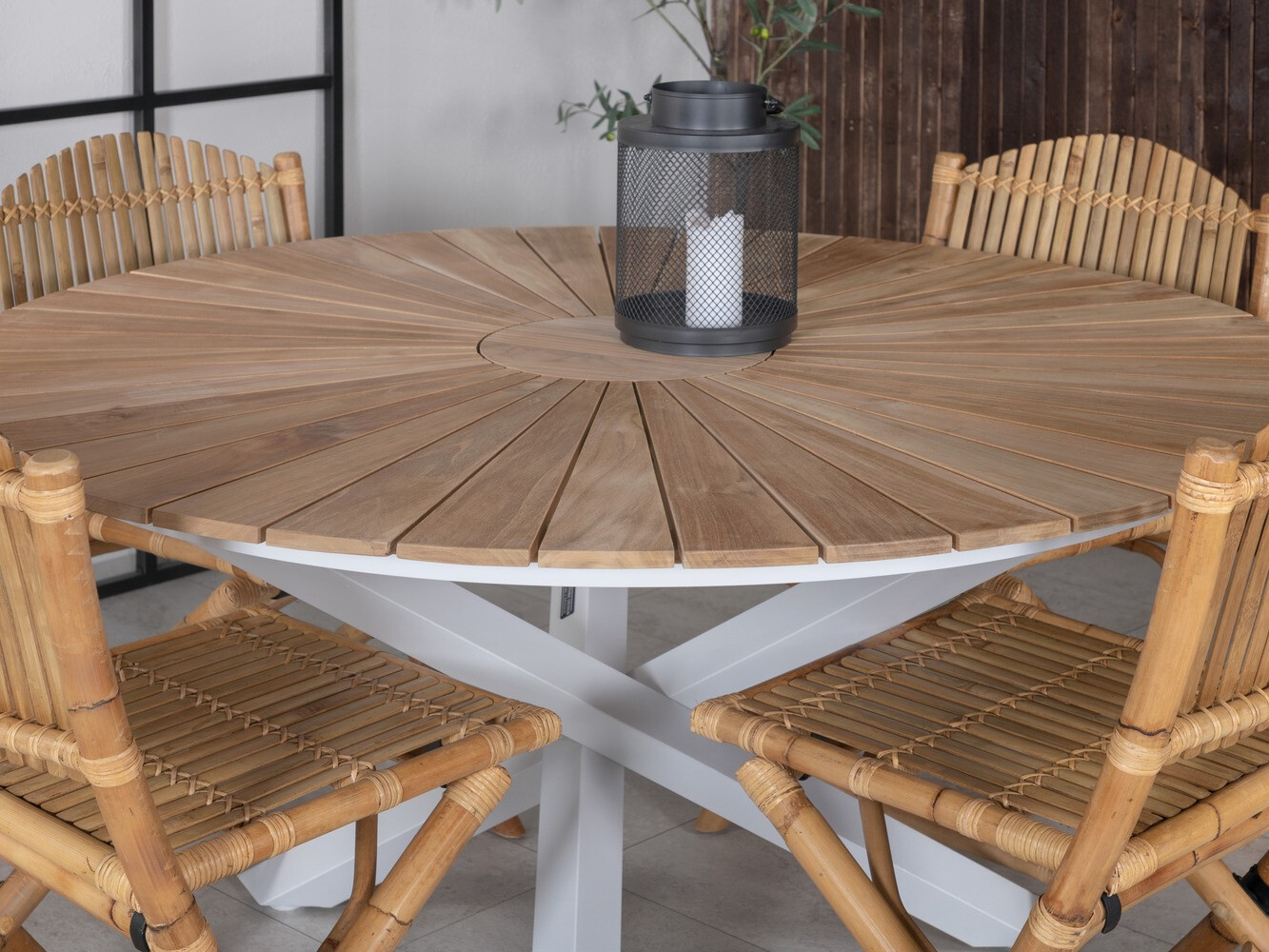 Ensemble table et chaises Dallas 572