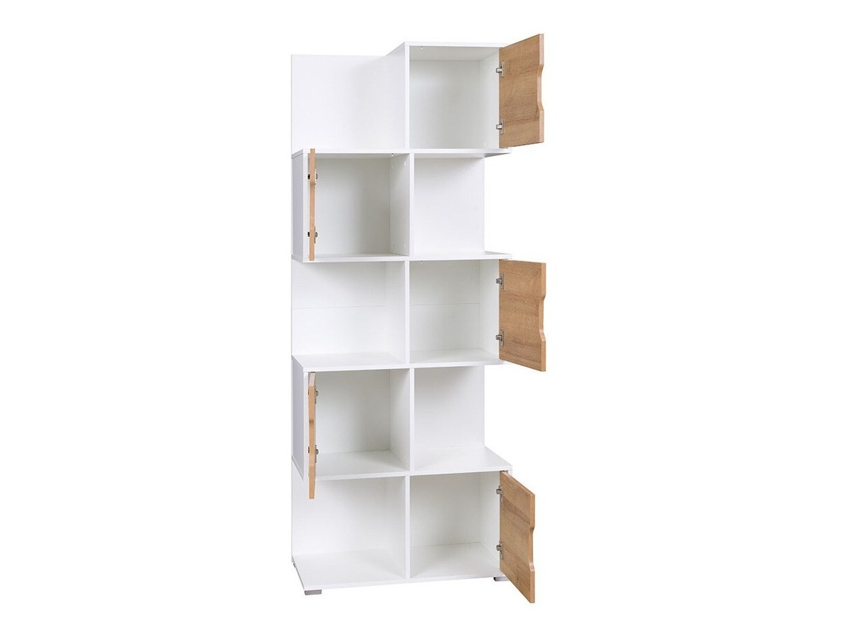 Ensemble de salon Providence H116 (Graphite + Chêne Artisan + Blanc)