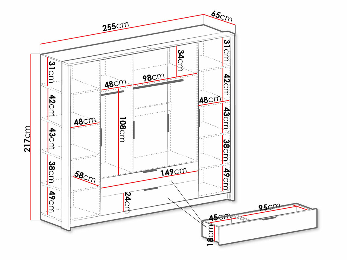 Armoire Honolulu 147