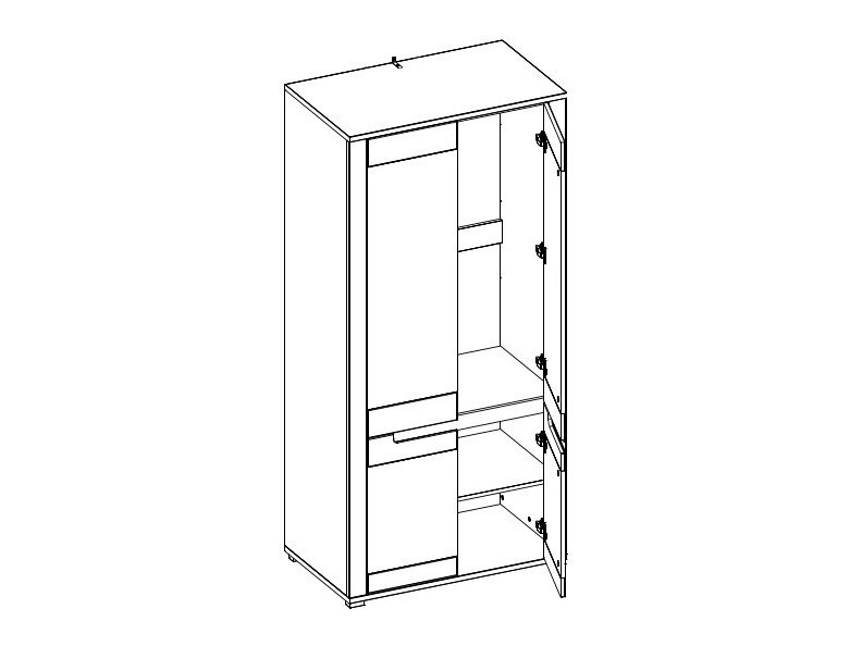 Meuble d'entrée Sonrevo 127
