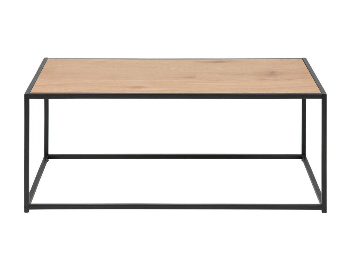Table basse Norsica Sevferi 147 (Chêne sauvage + Noir)