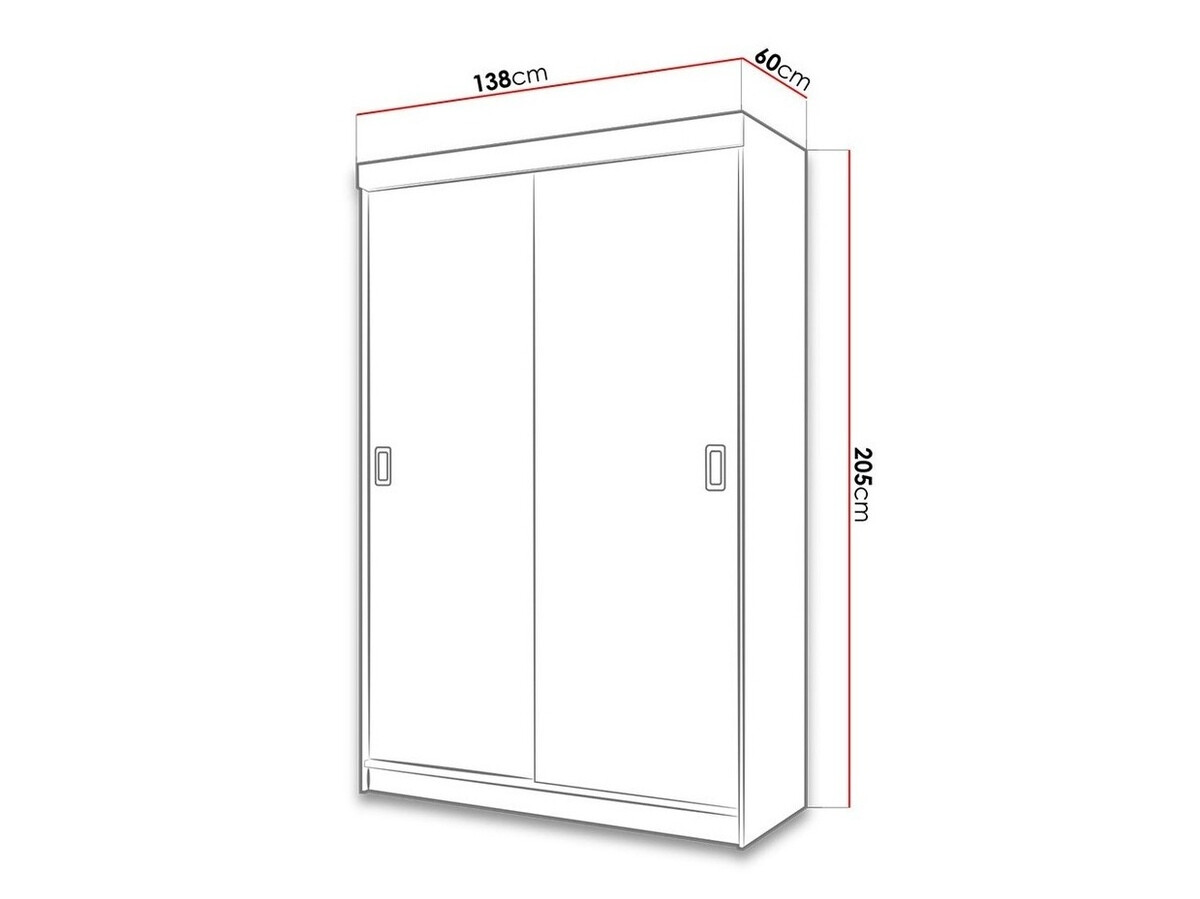 Armoire Dover 111 (Graphite)