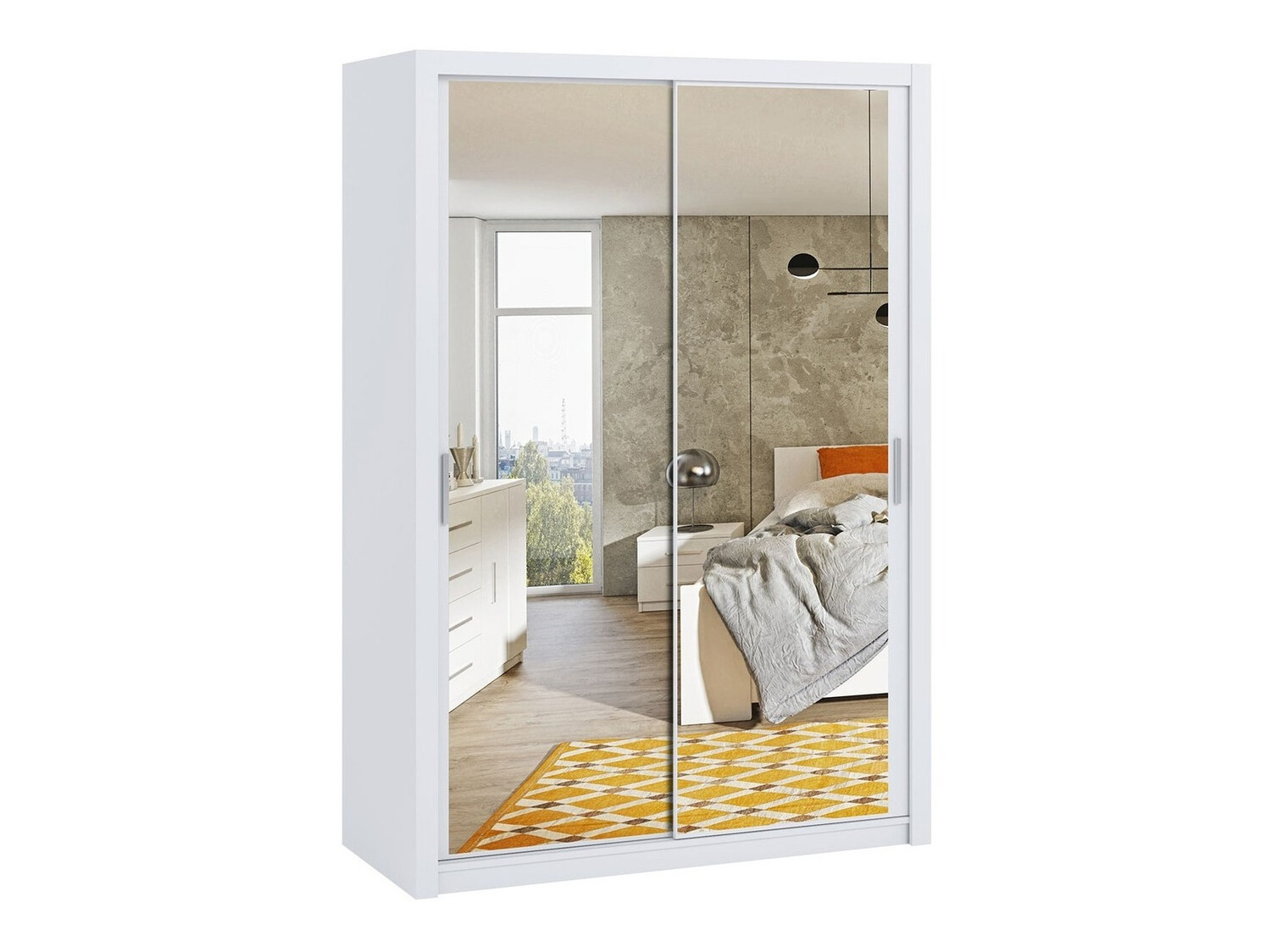 Armoire Catromi 106 (Blanc)
