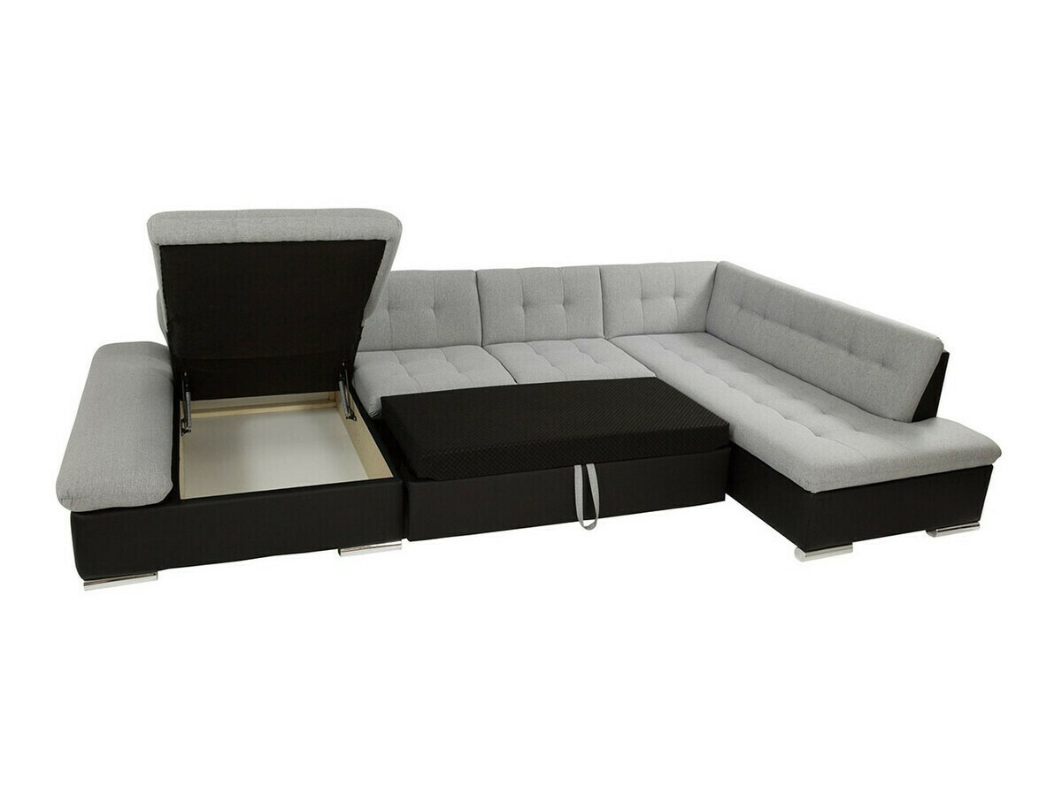 Canapé d'angle Comfivo Tilia (Venus Velvet 2927 + Miu 2041)