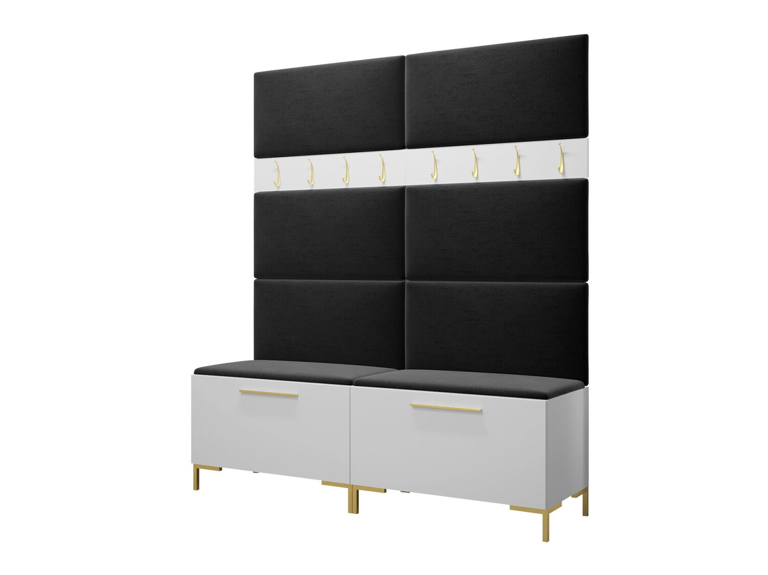 Meuble d'entrée Nomal II (Blanc)