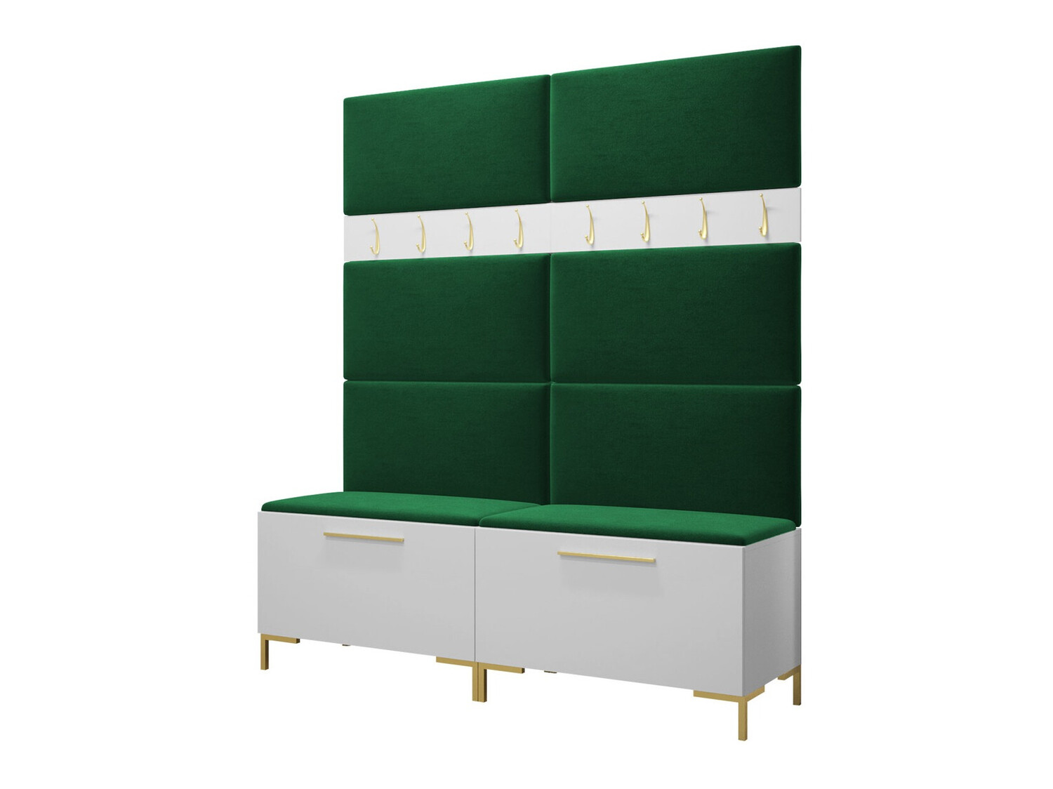 Meuble d'entrée Nomal II (Blanc)