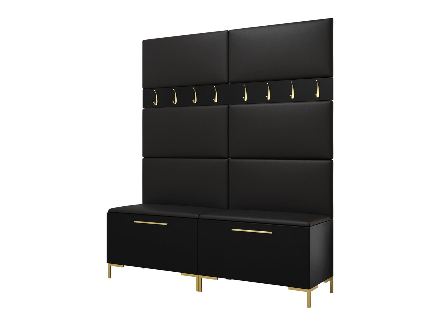 Meuble d'entrée Nomal II (Faux cuir Soft 011)
