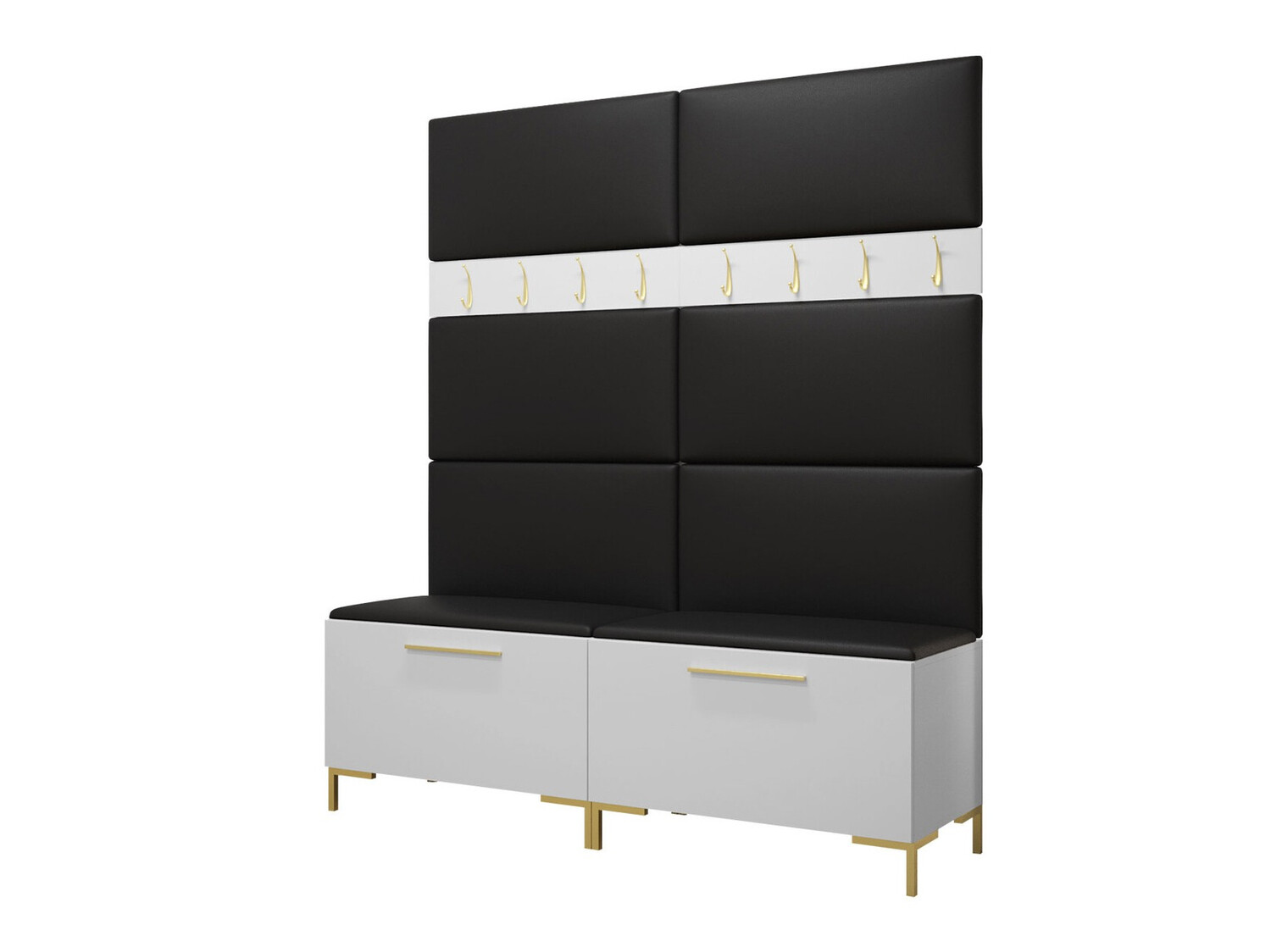 Meuble d'entrée Nomal II (Faux cuir Soft 011)