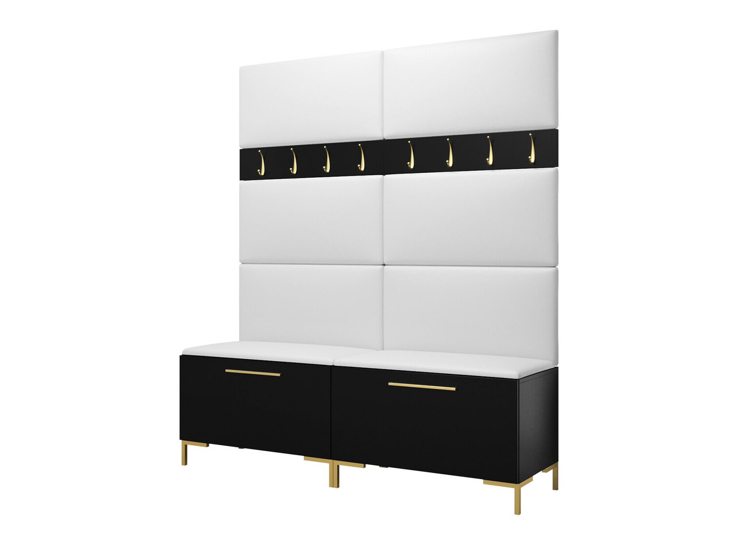 Meuble d'entrée Nomal II (Faux cuir Soft 017)