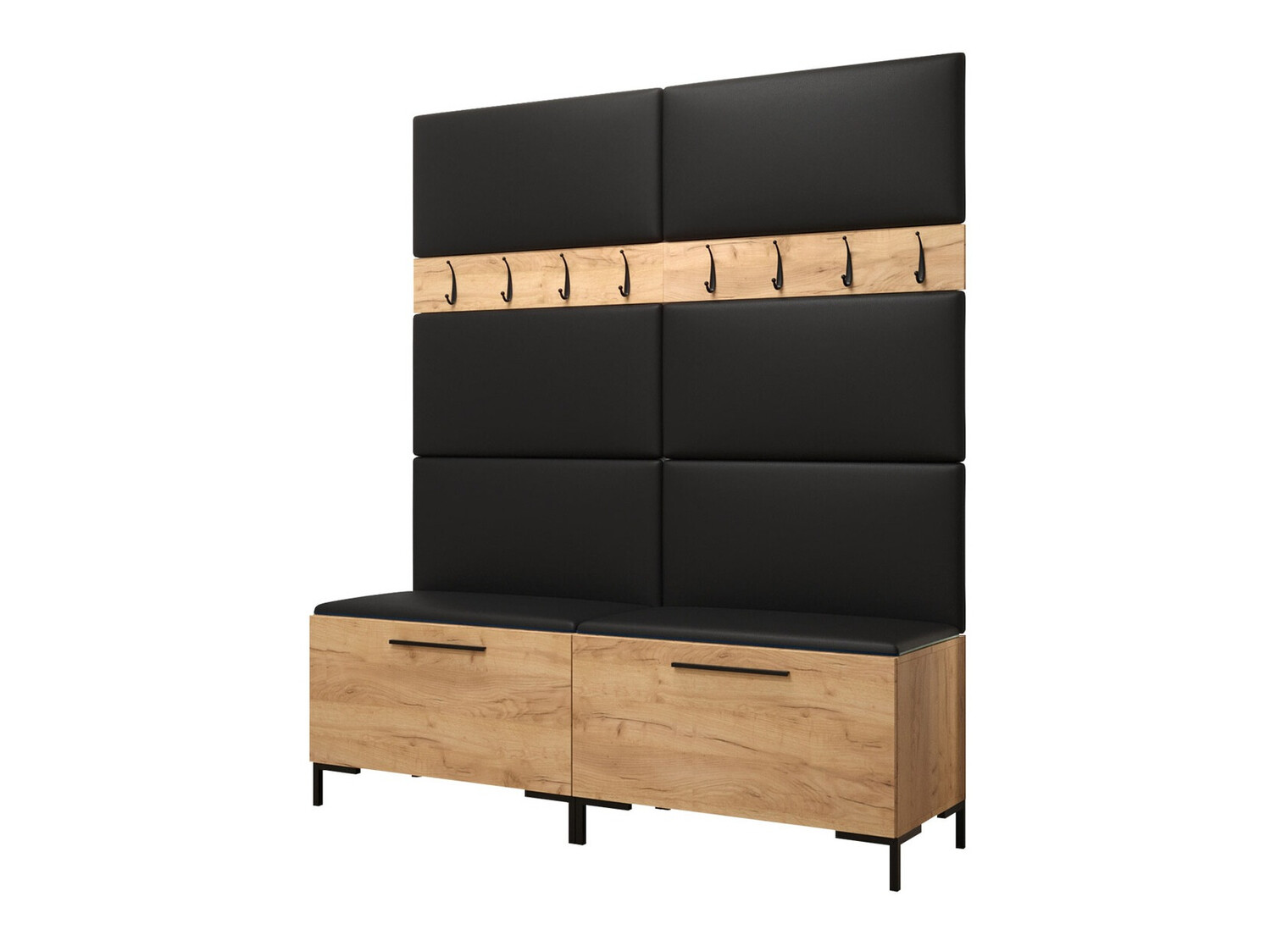 Meuble d'entrée Nomal II (Faux cuir Soft 011)