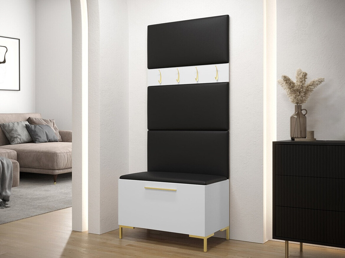 Meuble d'entrée Nomal III (Faux cuir Soft 011)