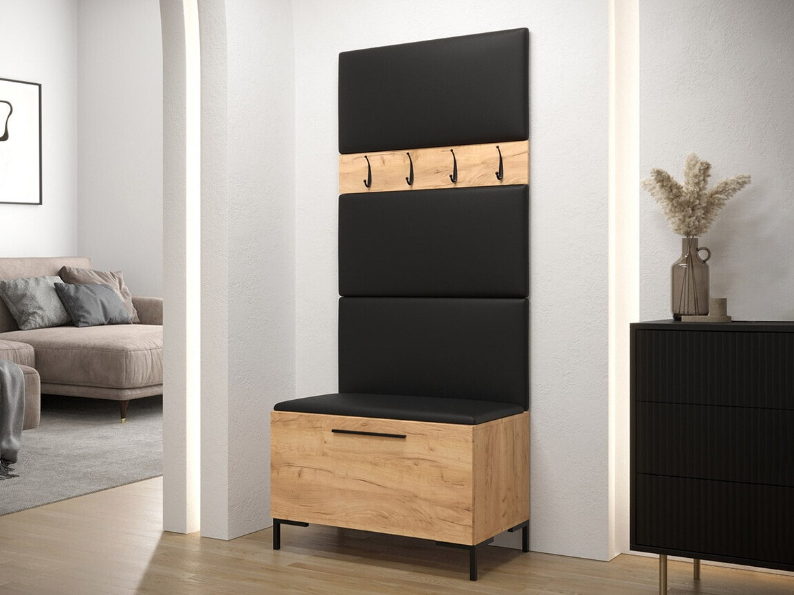 Meuble d'entrée Nomal III (Faux cuir Soft 011)