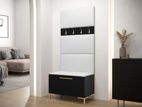 Meuble d'entrée Tivsoa 102 (Faux cuir Soft 017)