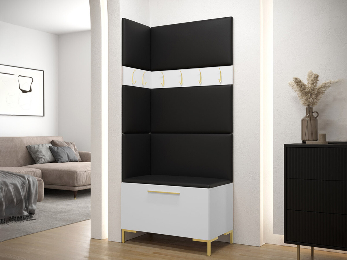 Meuble d'entrée Nomal IV (Faux cuir Soft 011)