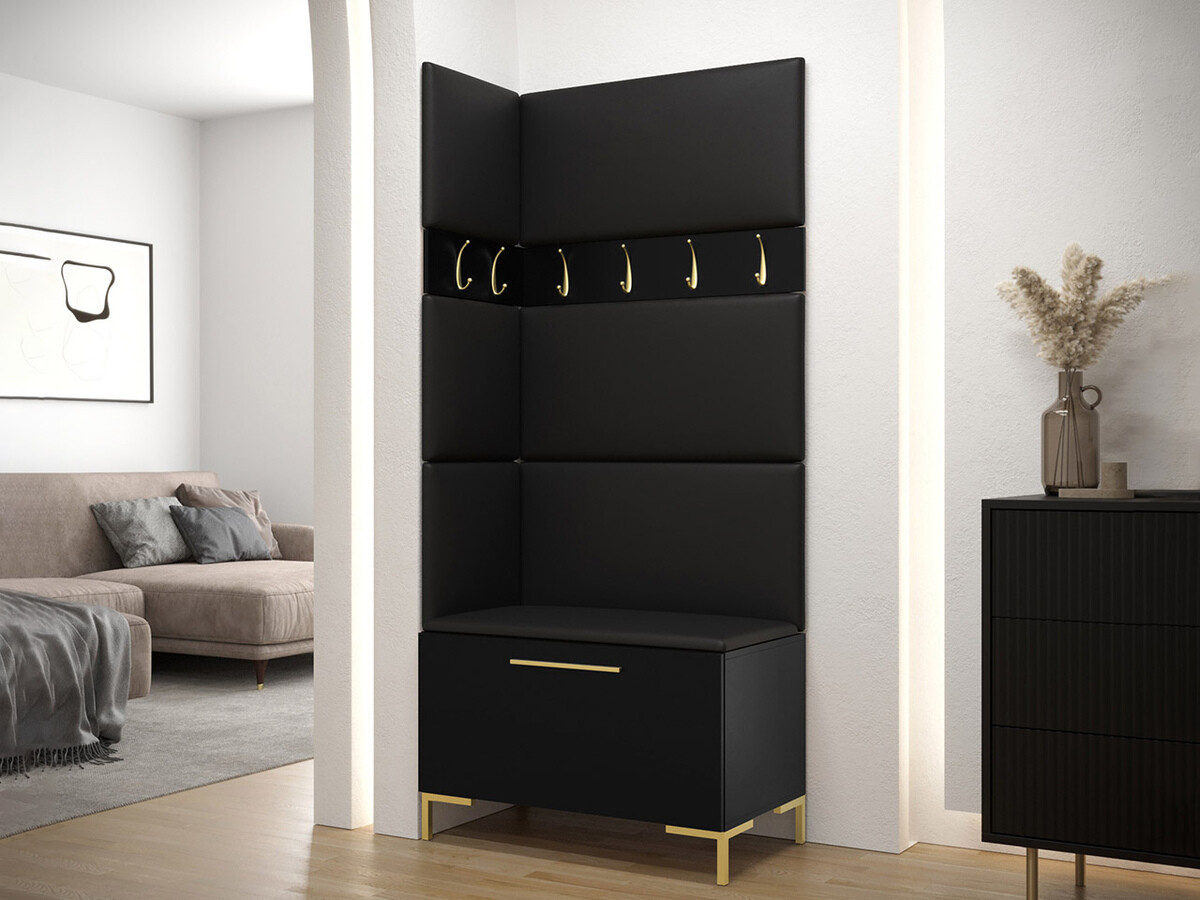 Meuble d'entrée Nomal IV (Faux cuir Soft 011)