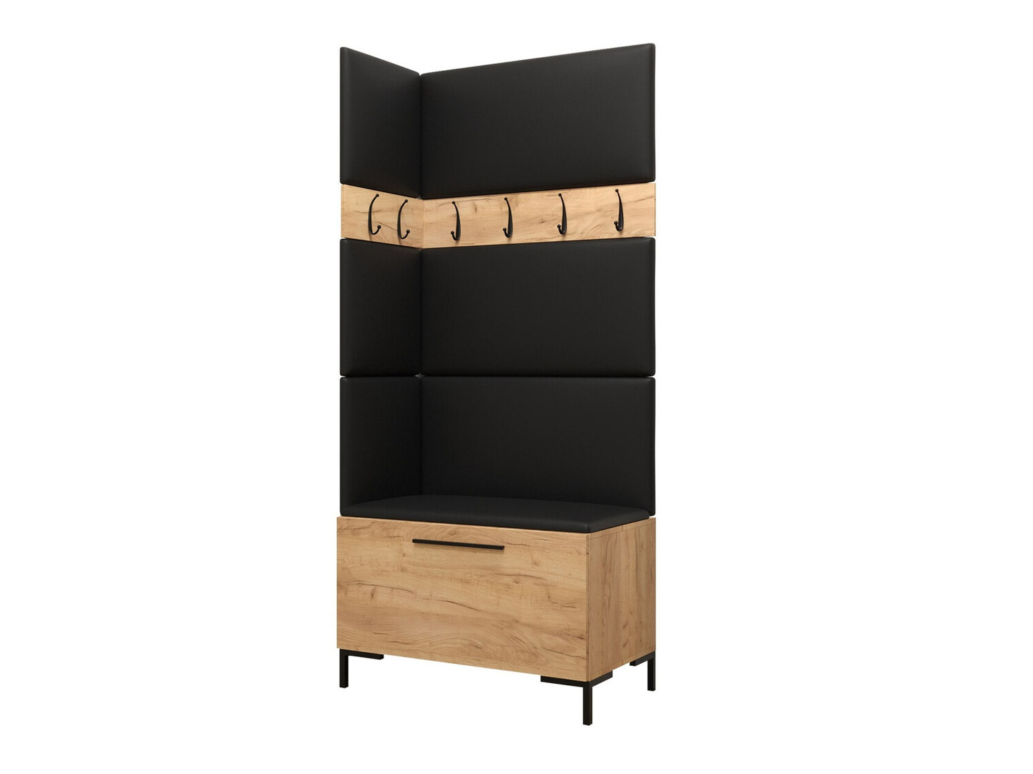 Meuble d'entrée Nomal IV (Faux cuir Soft 011)
