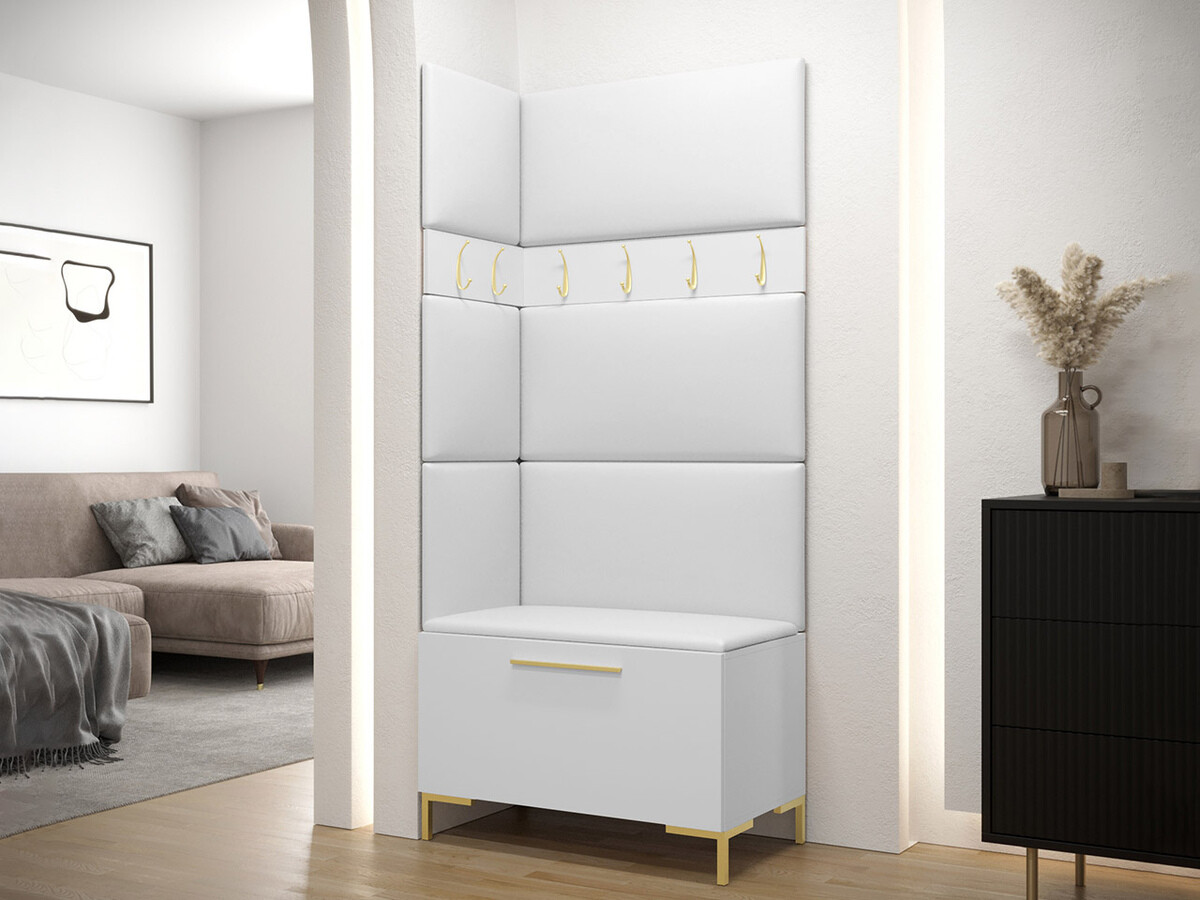 Meuble d'entrée Nomal IV (Faux cuir Soft 017)