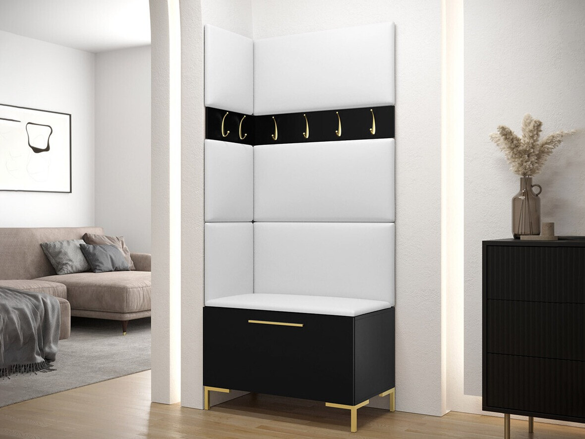 Meuble d'entrée Tivsoa 103 (Noir)