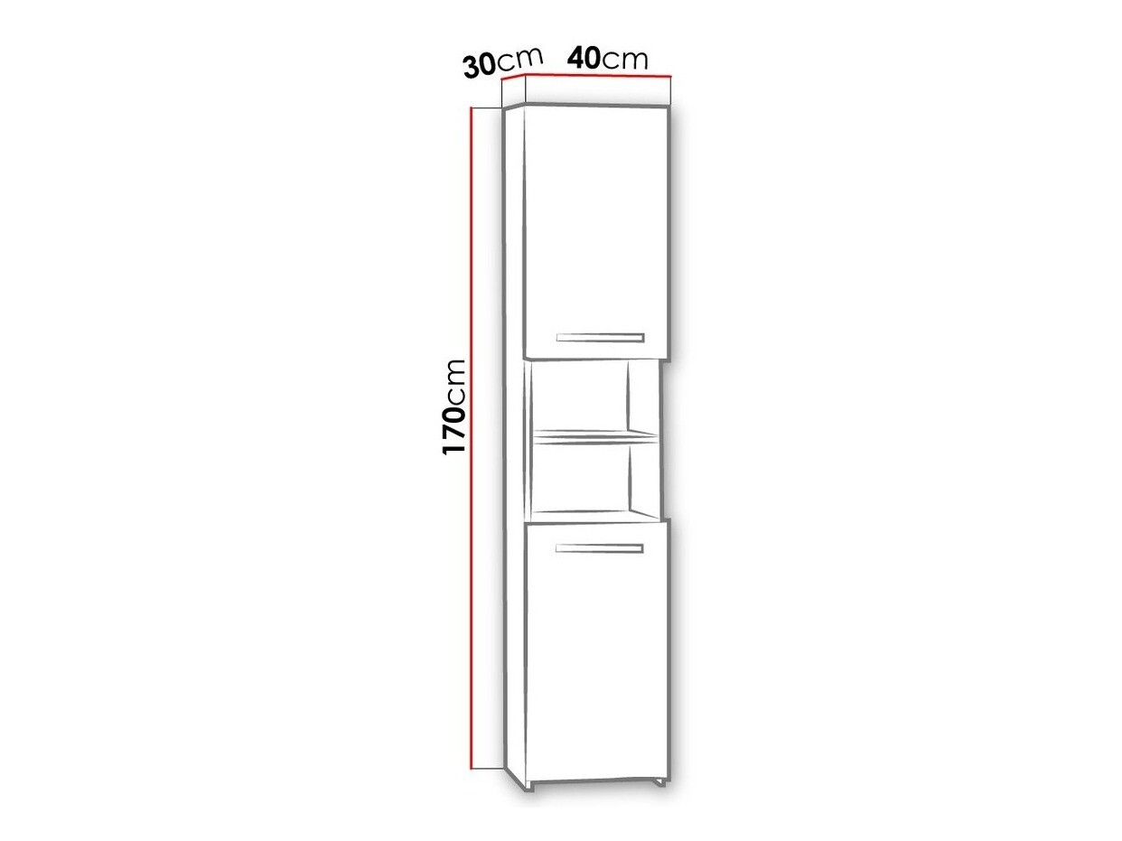 Armoire de bain à poser Comfivo Piscator I