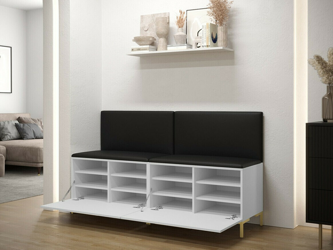 Armoire à chaussures Tivsoa 105 (Faux cuir Soft 017)