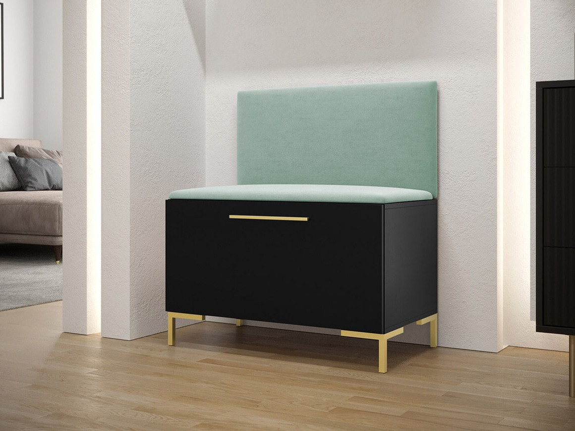 Armoire à chaussures Tivsoa 106 (Noir)