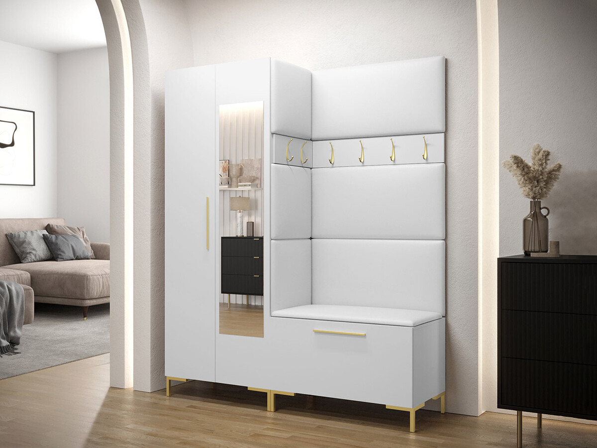 Meuble d'entrée Nomal IX (Faux cuir Soft 017)