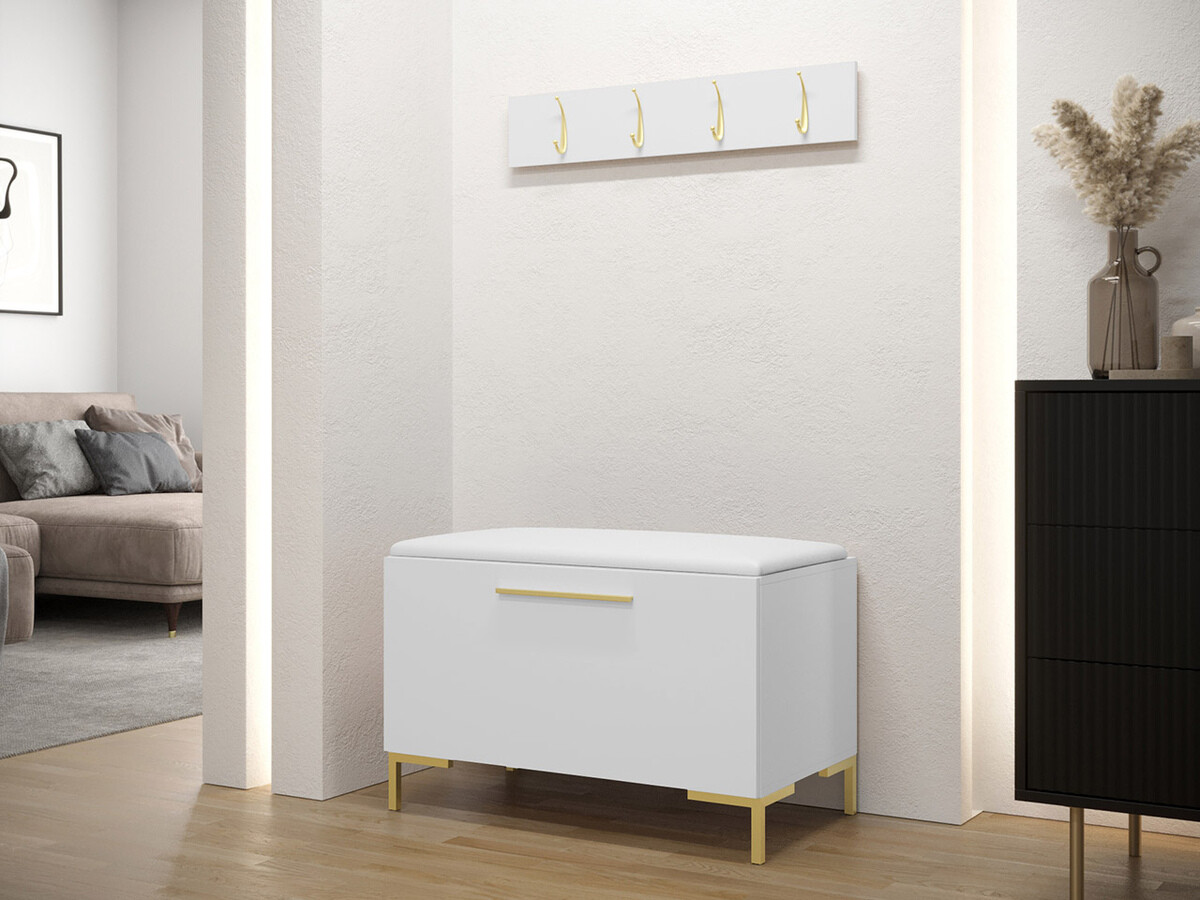 Meuble d'entrée Nomal VIII (Faux cuir Soft 017)