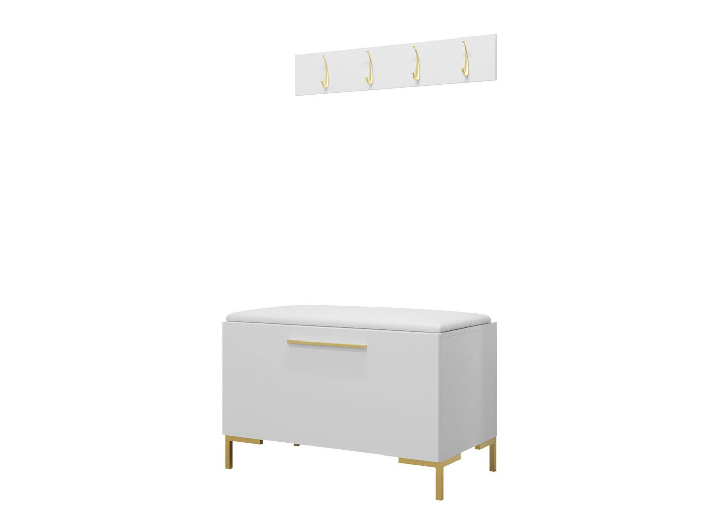 Ensemble de meubles d’entrée Nomal VIII (Faux cuir Soft 017)