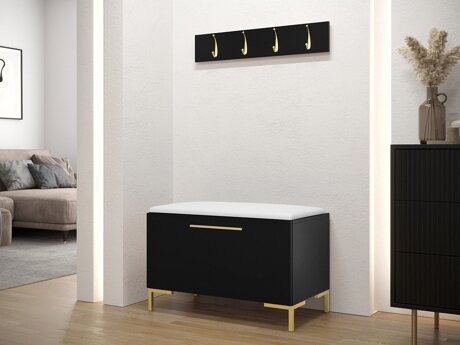 Meuble d'entrée Tivsoa 108 (Faux cuir Soft 017)