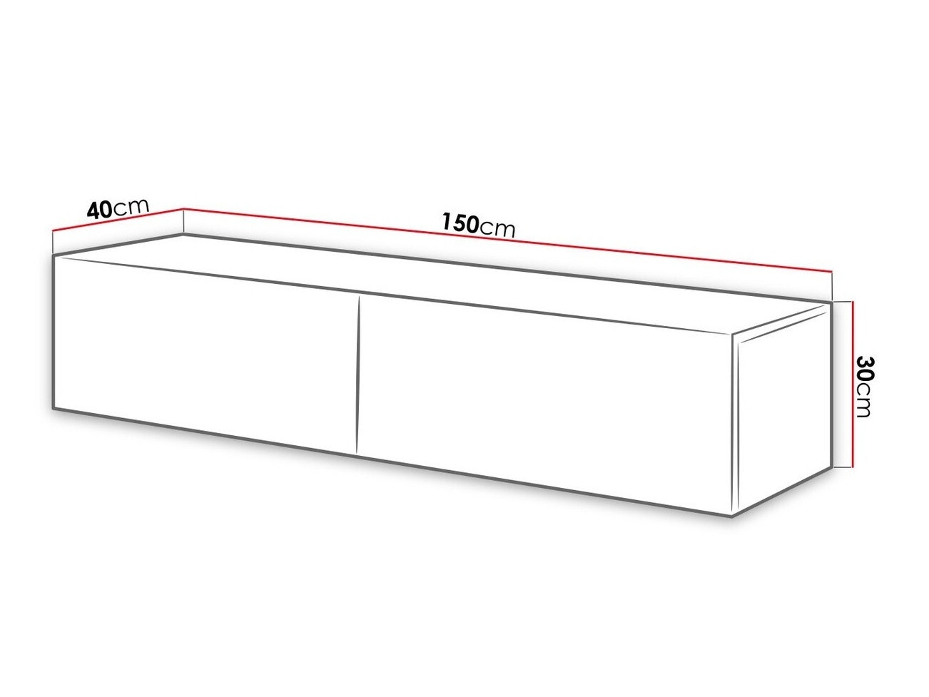 Meuble TV Charlotte 115