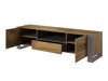 Meuble TV Nolvoi 100 (Chêne wotan + Anthracite)