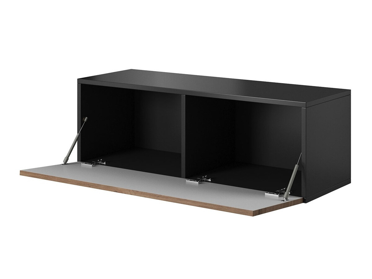 Meuble TV Corbele 114 (Anthracite + Chêne wotan)