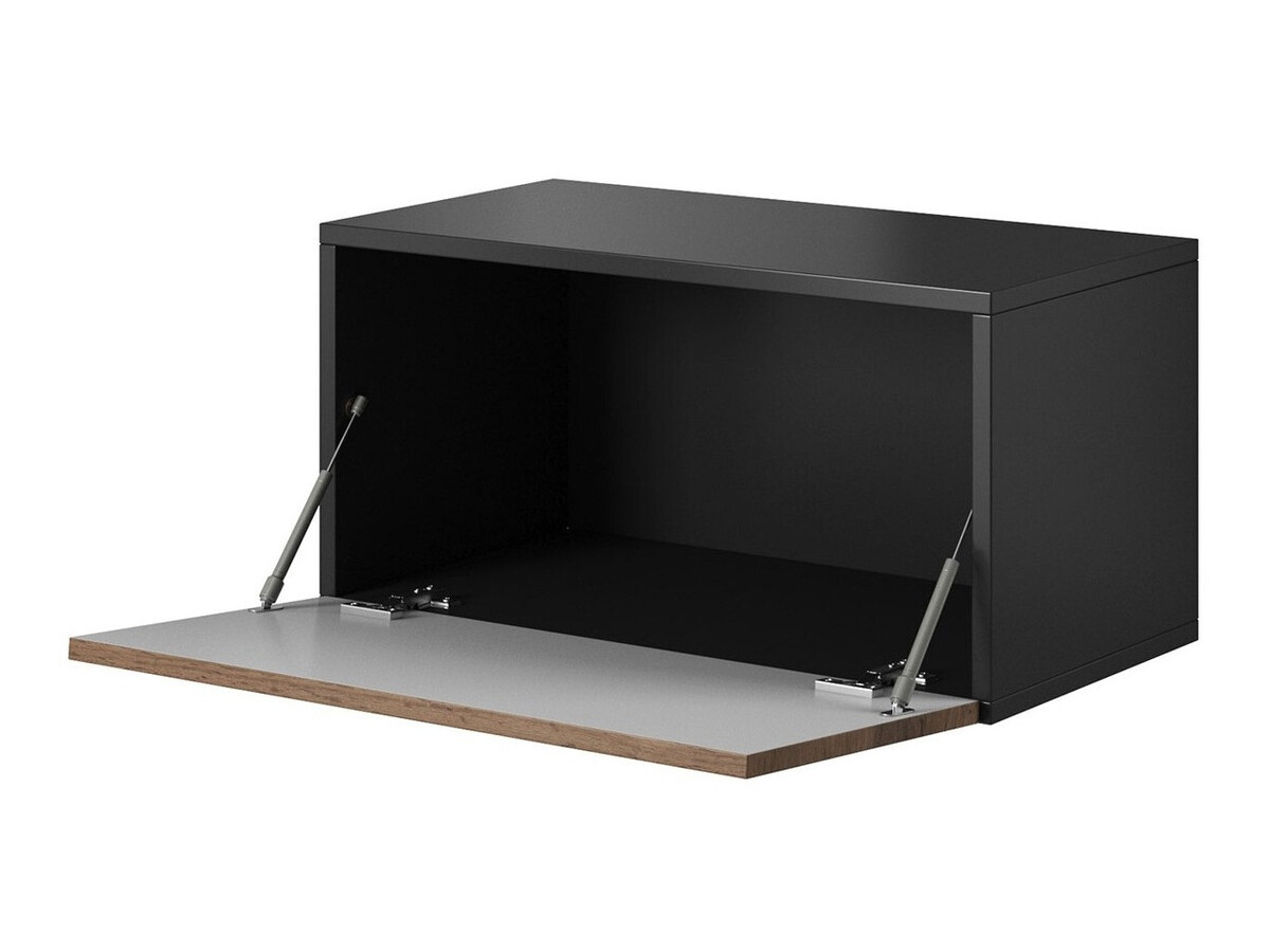 Meuble TV Corbele 114 (Anthracite + Chêne wotan)