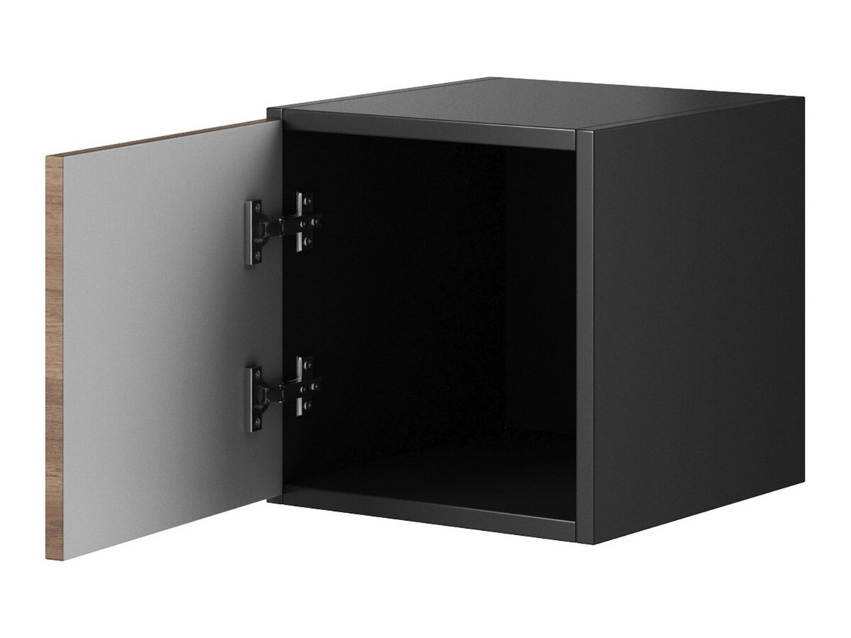 Meuble TV Corbele 114 (Anthracite + Chêne wotan)