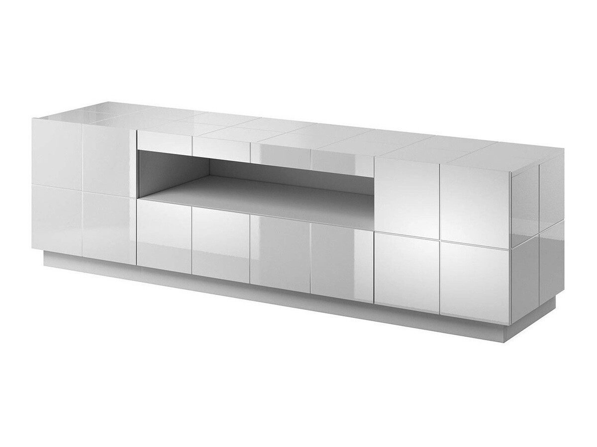 Meuble TV Charlotte 131 (Blanc brillant)