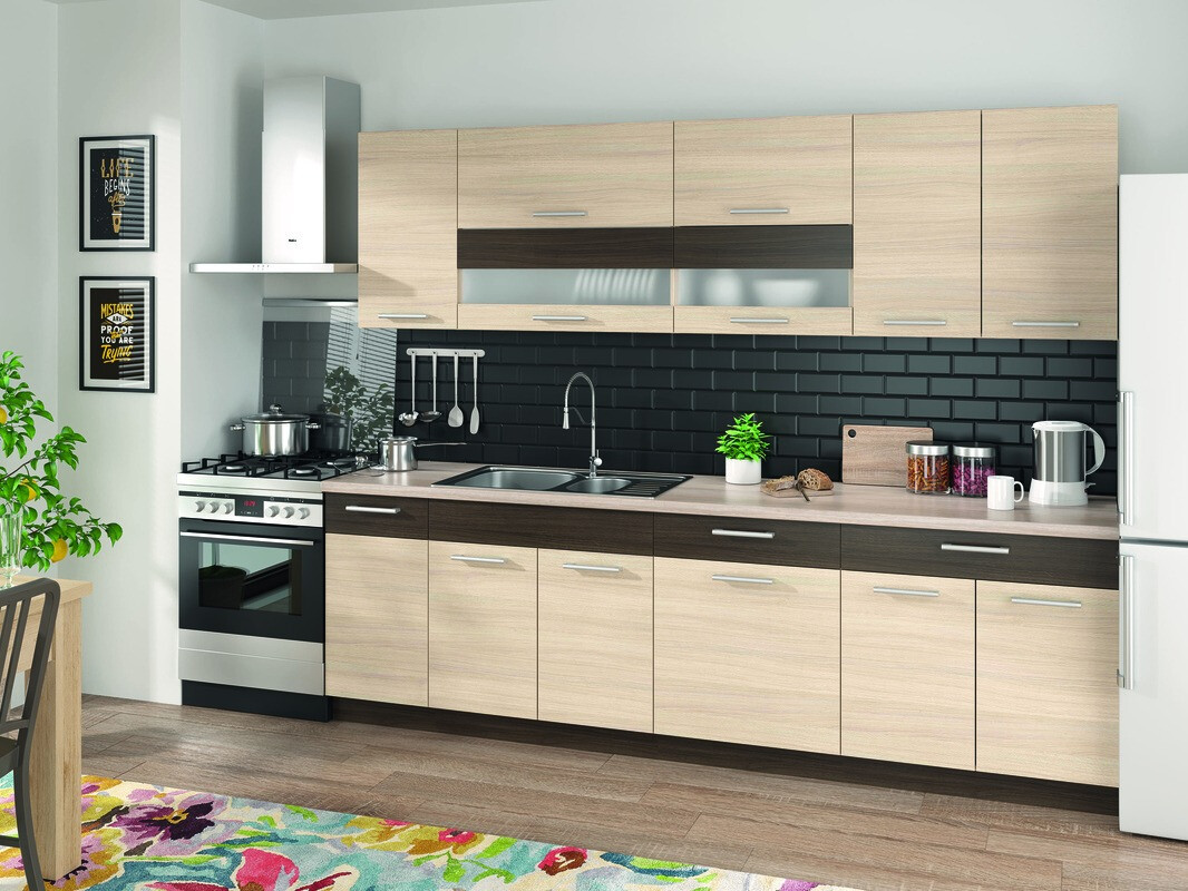 Armoire modulaire avec tiroirs et portes Mode Light 109