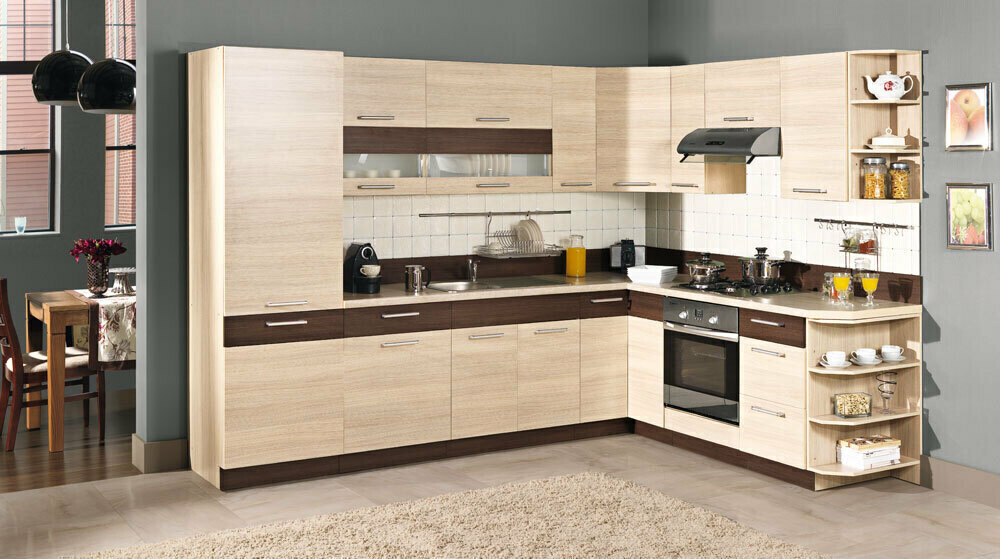 Armoire modulaire avec tiroirs et portes Mode Light 110