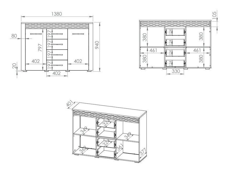 Commode Flonole 106