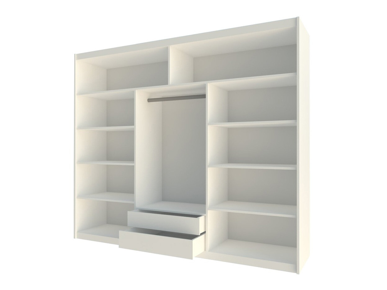 Armoire Honolulu 107 (Noir)