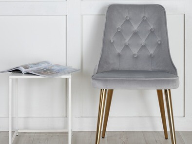 Chaise Dallas 103 (Gris clair)
