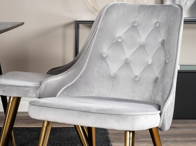 Chaise Dallas 103 (Gris clair)